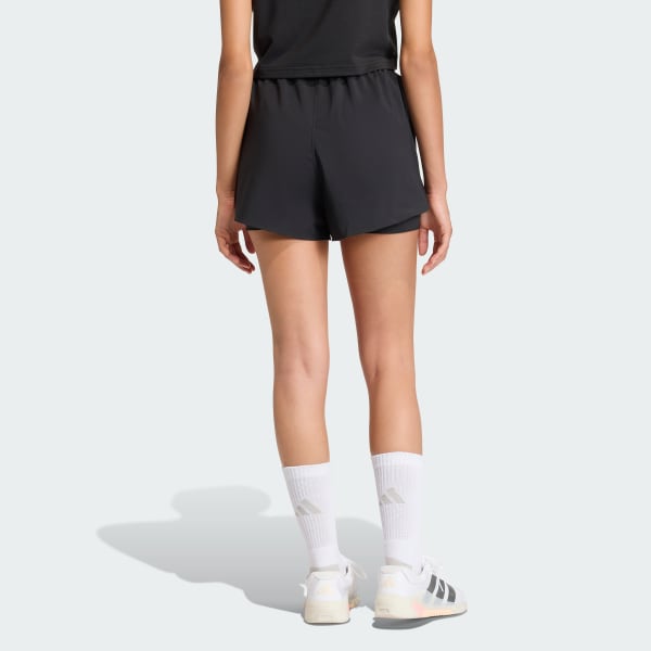 Nero Shorts D4T Allenamento Go To 2In1