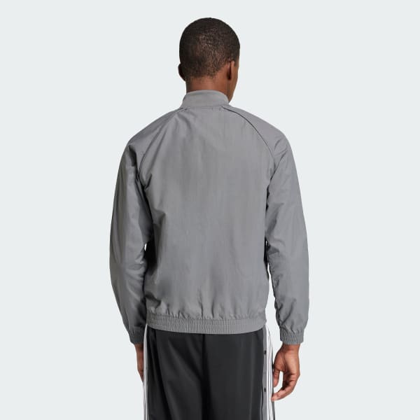 Gris Veste de survêtement tissée SST