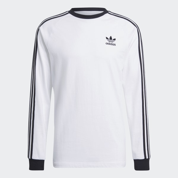 blanc T-shirt Adicolor Classics 3-Stripes Long Sleeve 14211