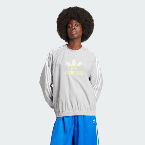 Adidas blue cropped hoodie store
