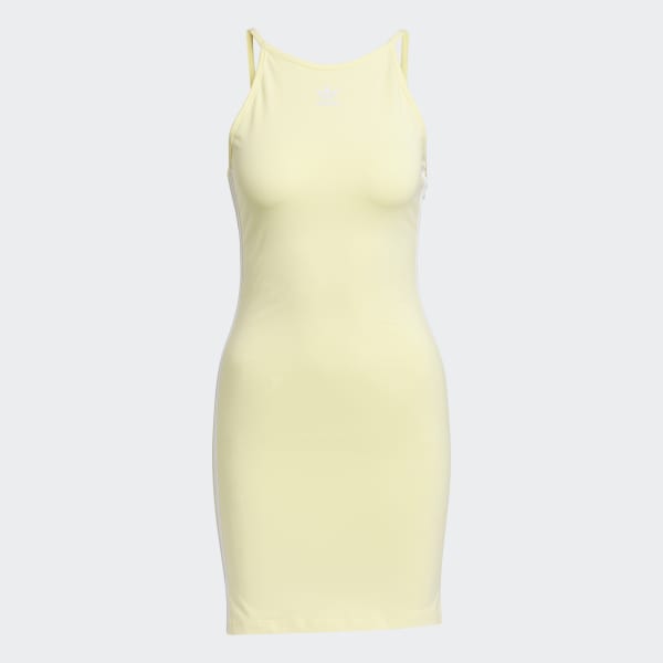 adidas Adicolor Classics Tight Summer Dress - Yellow | Women's ...