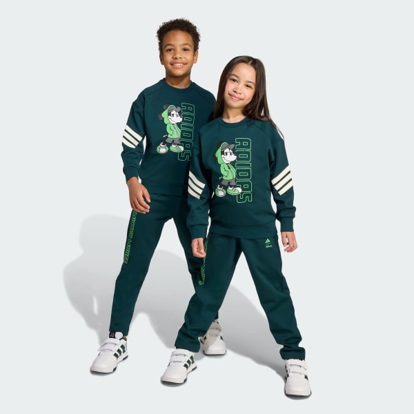 Zielony Zestaw Disney Mickey Mouse Jogger Kids