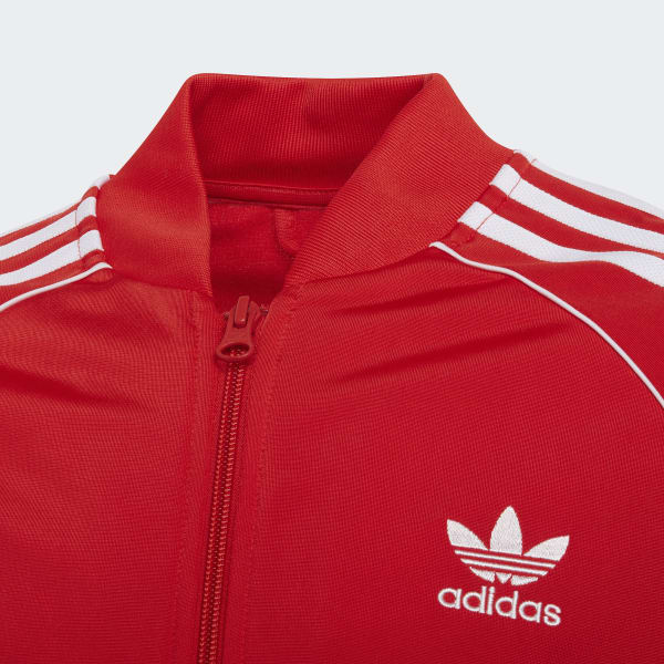 Track | US adidas Jacket adidas Red Kids\' Adicolor | SST Lifestyle -