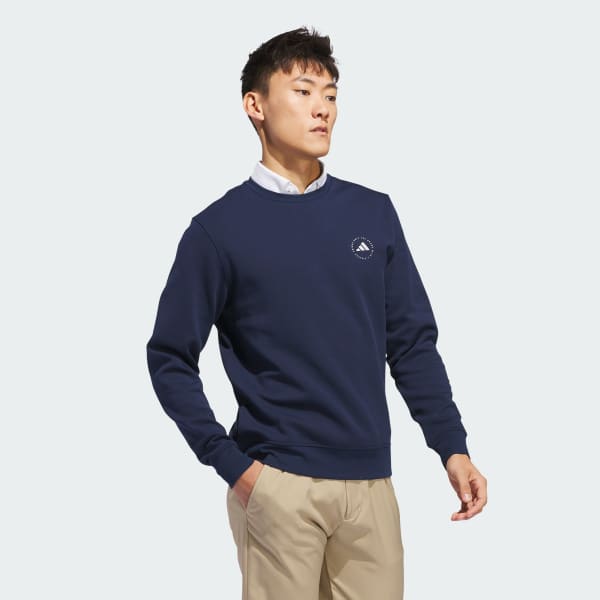 Blu Felpa Crewneck