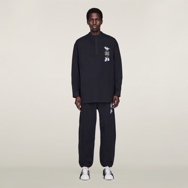 Black Y-3 Cuffed Track Pant