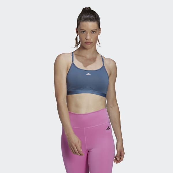modrá Športová podprsenka Aeroreact Training Light-Support