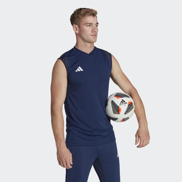 Adidas mouwloos shirt hot sale heren