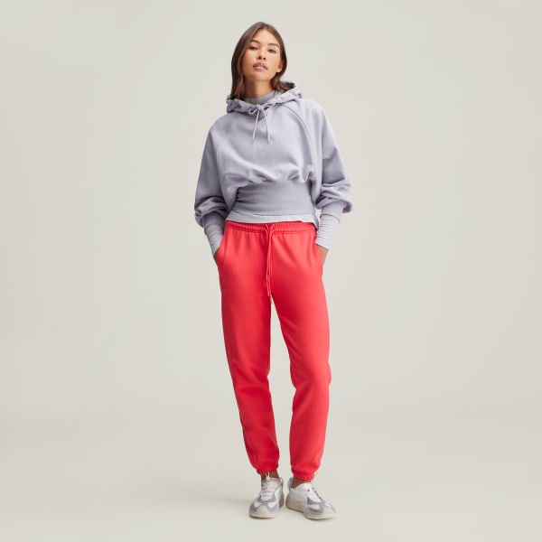 Gris Haut bord-côte manches longues adidas by Stella McCartney
