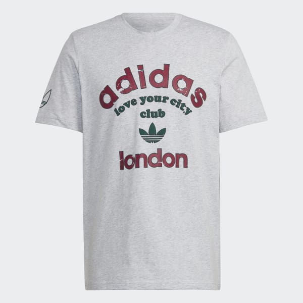 Grigio T-shirt London Collegiate City BWA46