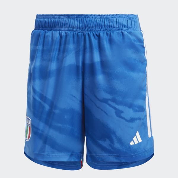 Blau Italien Frauenteam 23 Heimshorts Authentic