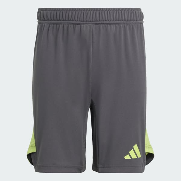 Grey Tiro 25 Pro Goalkeeper Shorts Kids