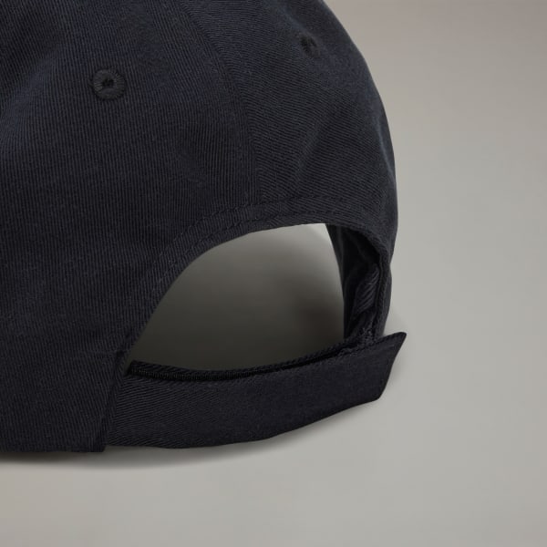 Black Y-3 Stripes Cap