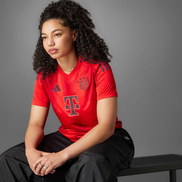 Czerwony Koszulka FC Bayern 24/25 Home