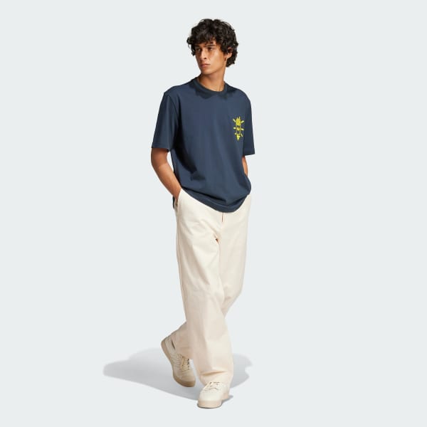 adidas Originals Tee - Blue | Free Shipping with adiClub adidas Originals Tee - Blue | Free Shipping with adiClub