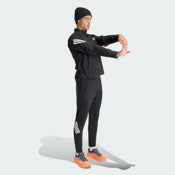 Gris Top de Running adi365 Essentials de Manga Larga