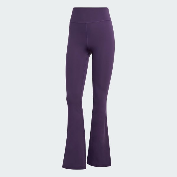 Paars All Me Essentials Flare Legging