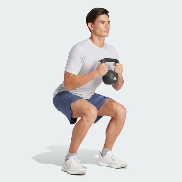 Blanco Remera de Entrenamiento Power