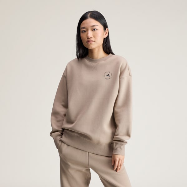 Marrone Felpa adidas by Stella McCartney Loose