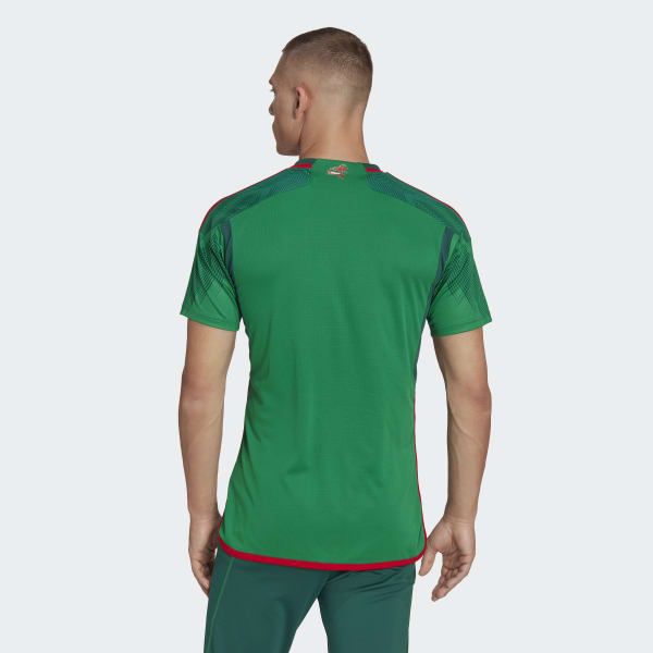 Verde Camiseta Uniforme de Local México 22
