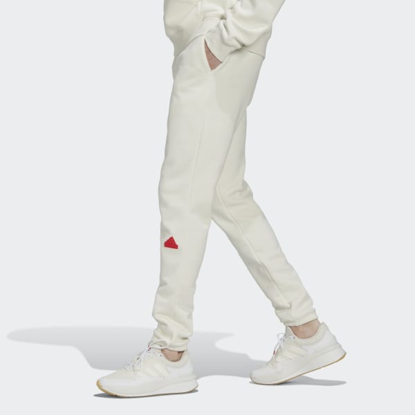 wit Fleece Broek DP851