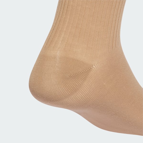 Brown Everyday Icons Crew Sock 2 Per Pack
