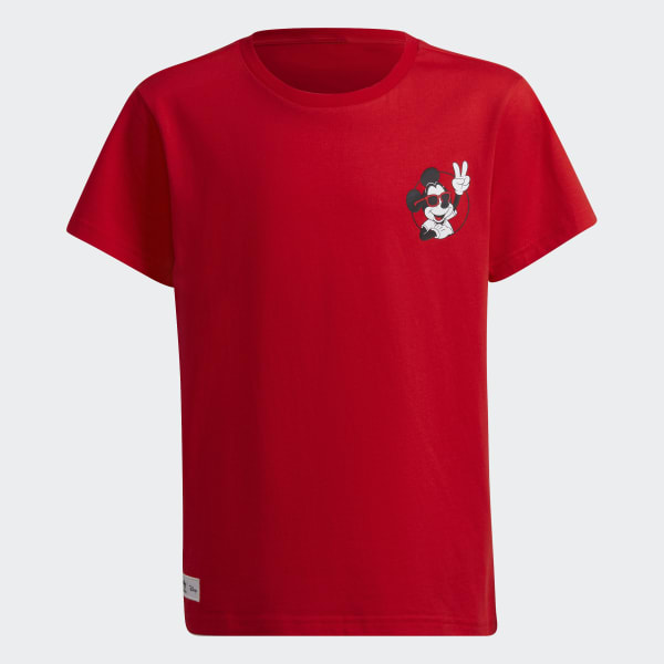 Vermelho Camiseta Disney Mickey and Friends TO236