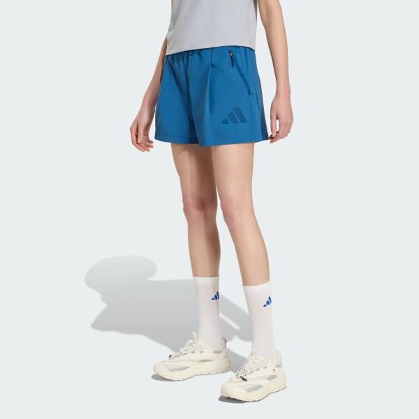 Blau ADIDAS Z.N.E. WOVEN SHORTS