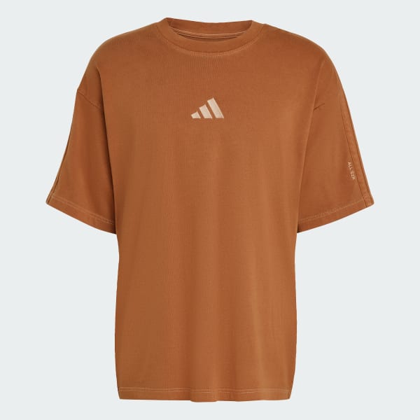 Marron T-shirt délavé ALL SZN