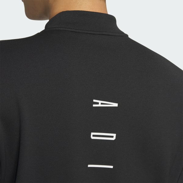 アディダス 【ゴルフ】チェストポケット付き モックネック 半袖シャツ