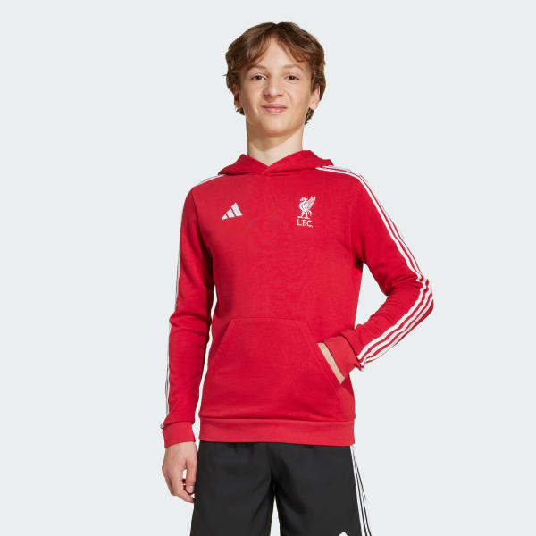 rouge Sweat à capuche Liverpool FC Enfants