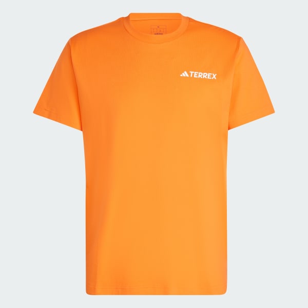 Naranja Polo Estampado