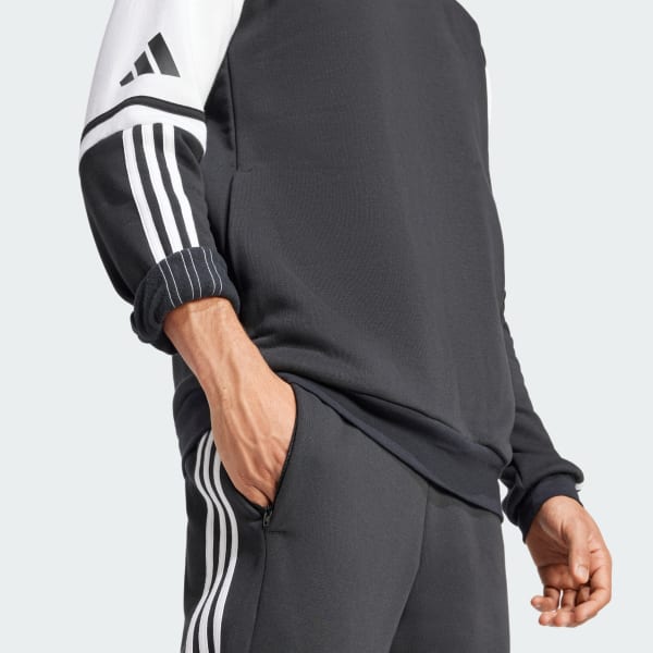 Felpa con cappuccio Squadra 25 Sweat Nero adidas adidas Italia