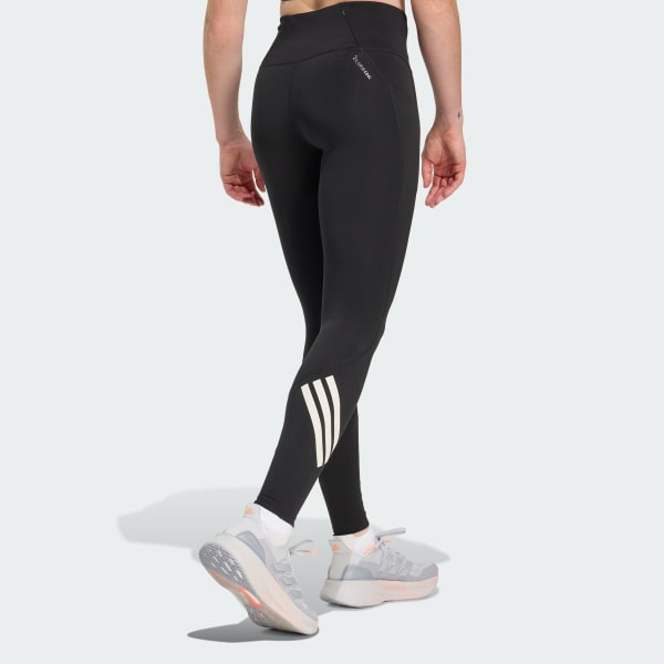 Noir Legging de running long 3 bandes adi365 Climacool