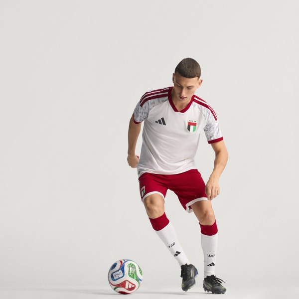 White UAE 26 Home Authentic Jersey