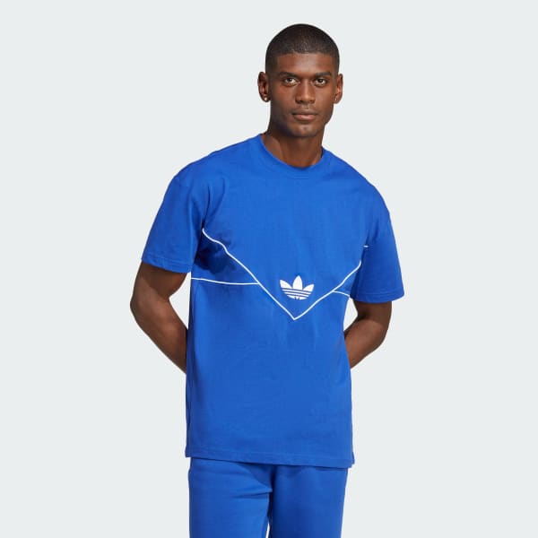 Niebieski Adicolor Seasonal Archive Tee