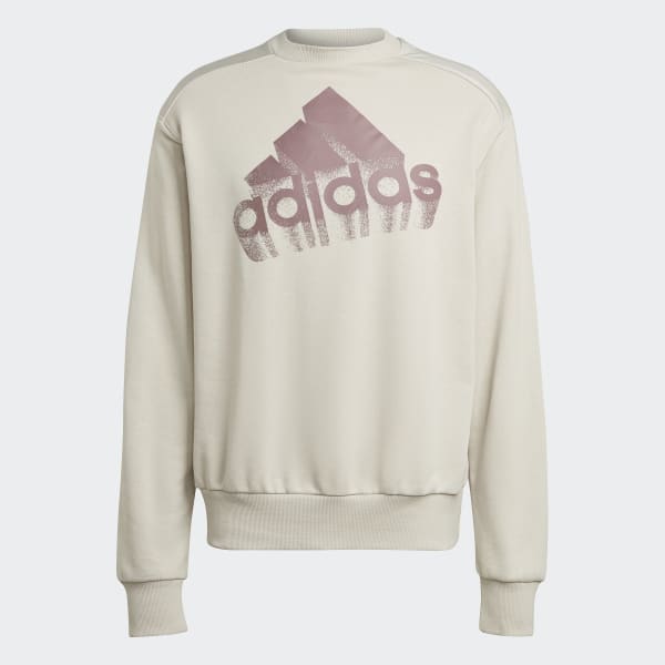 Beige Sweat-shirt molleton Essentials Brand Love (Non genré) LA584