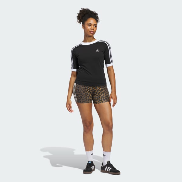 adidas Leopard Booty Short - Multicolor | Free Shipping with