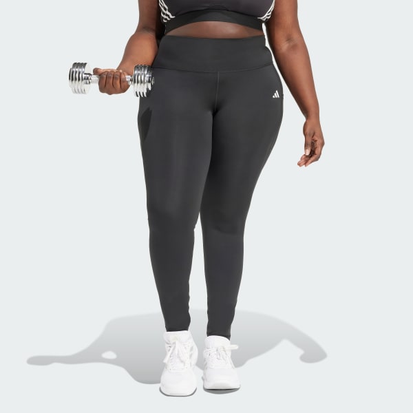 Optime Essentials Stash Pocket Full-Length Leggings (Plus Size)