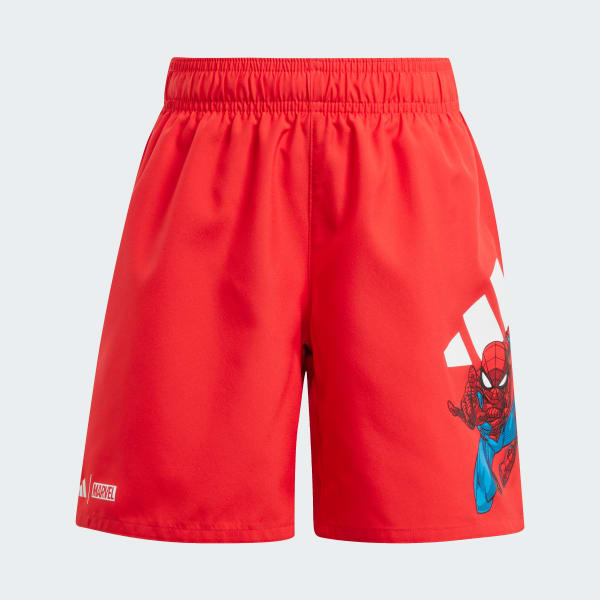 Rot ADIDAS X MARVEL SPIDER-MAN 5-INCH BADESHORTS