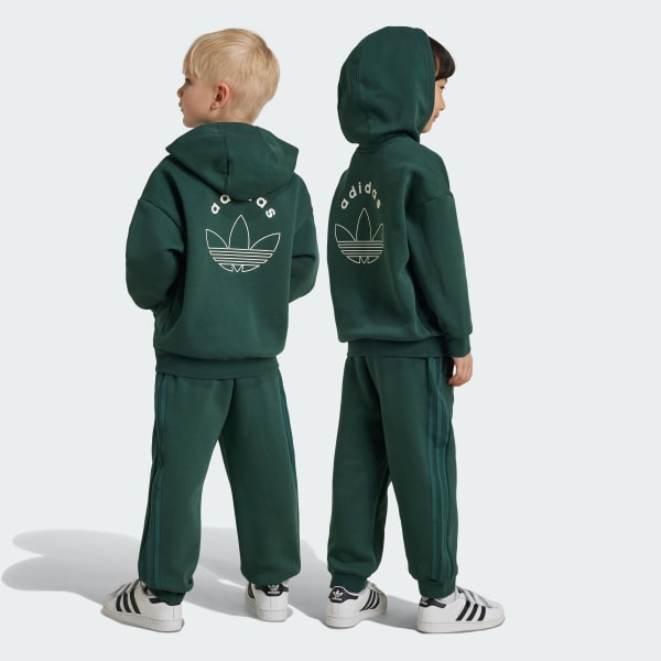 Ensemble a capuche graphique Enfants