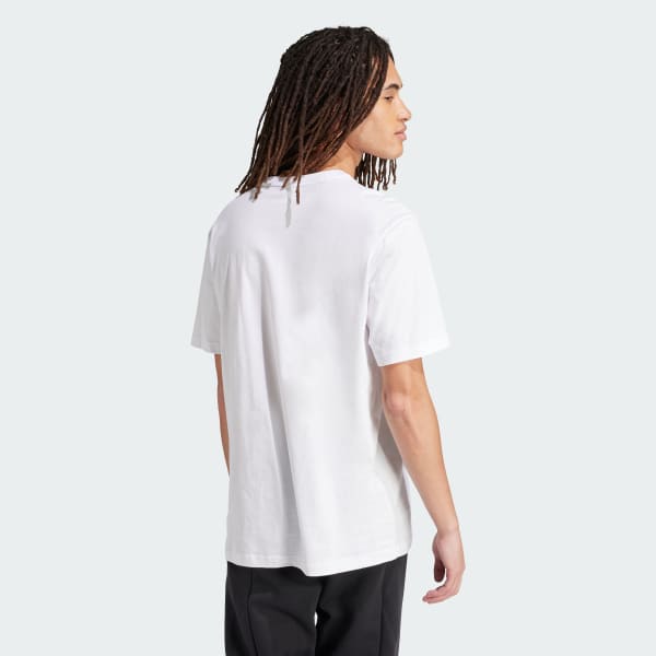 Blanco Playera Future Icons Badge of Sport