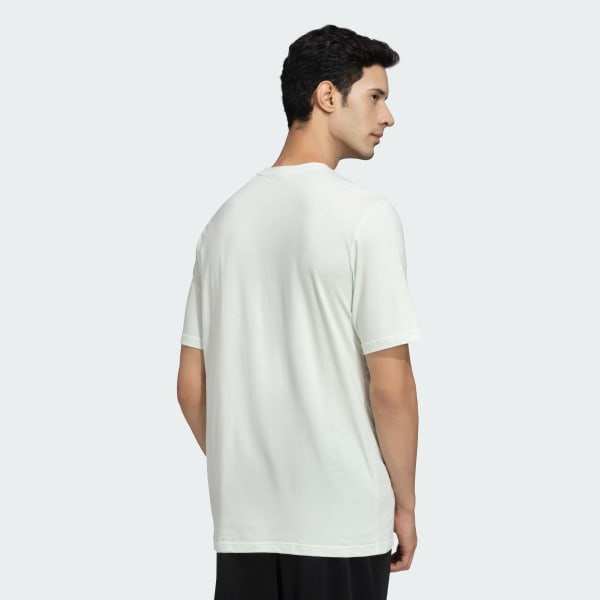 Green adidas Logo Tee