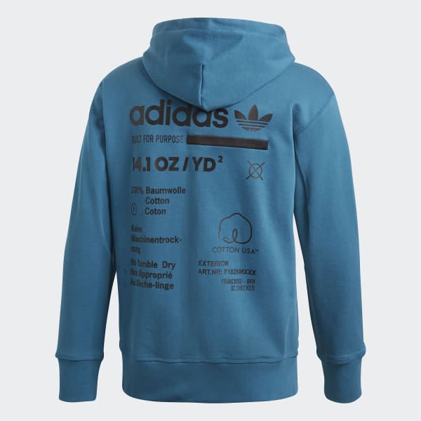 aqua adidas hoodie