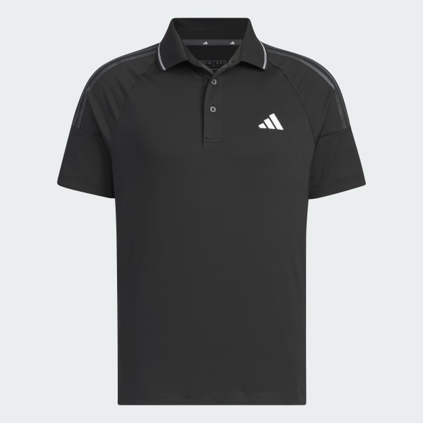 Black 3-Stripes Golf AEROREADY Polo Shirt