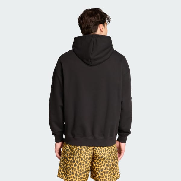 【ADIDAS】 FIVE TEN LOGO HOODIE フーディ★ adidas Five Ten Logo Hoodie - Black | Free Shipping with
