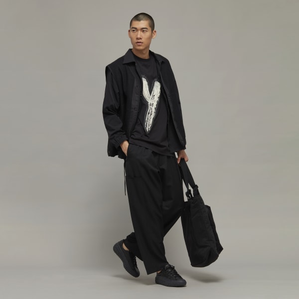 Sort Y-3 Graphic Logo Short Sleeve T-shirt