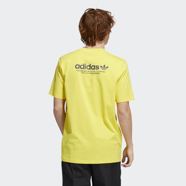 Yellow Skateboarding 4.0 Logo T-Shirt (Gender Neutral) DH697