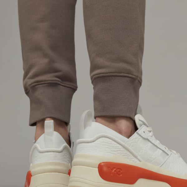 Marron Pantalon Y-3 Classic Terry Cuffed EKD67