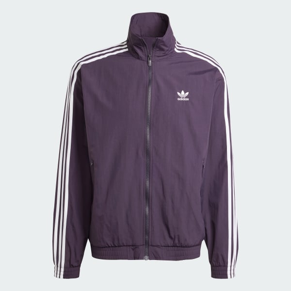 Purple Adicolor Woven Firebird Track Top