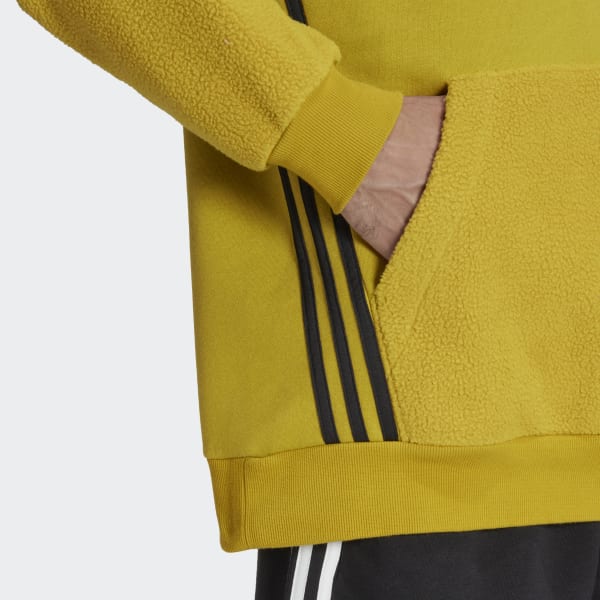 adidas sherpa hoodie mens